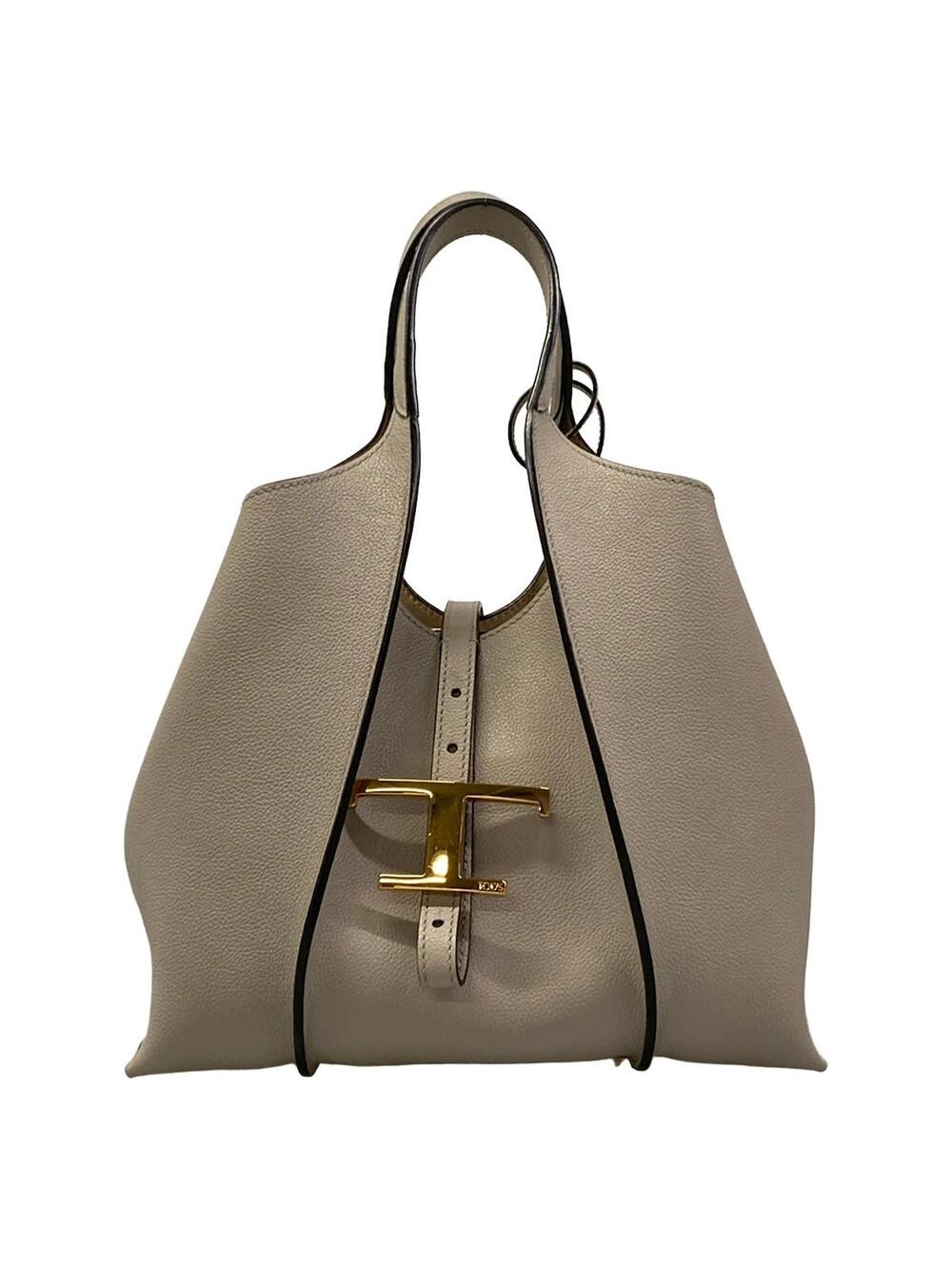 Tod's T Timeless Leather Shopping Bag #341943T16B